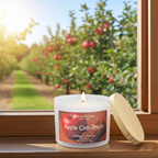 4oz Apple Cinnamon Soy Wax Candle