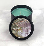 Alpine Balsam soy wax melt with fresh evergreen forest scent