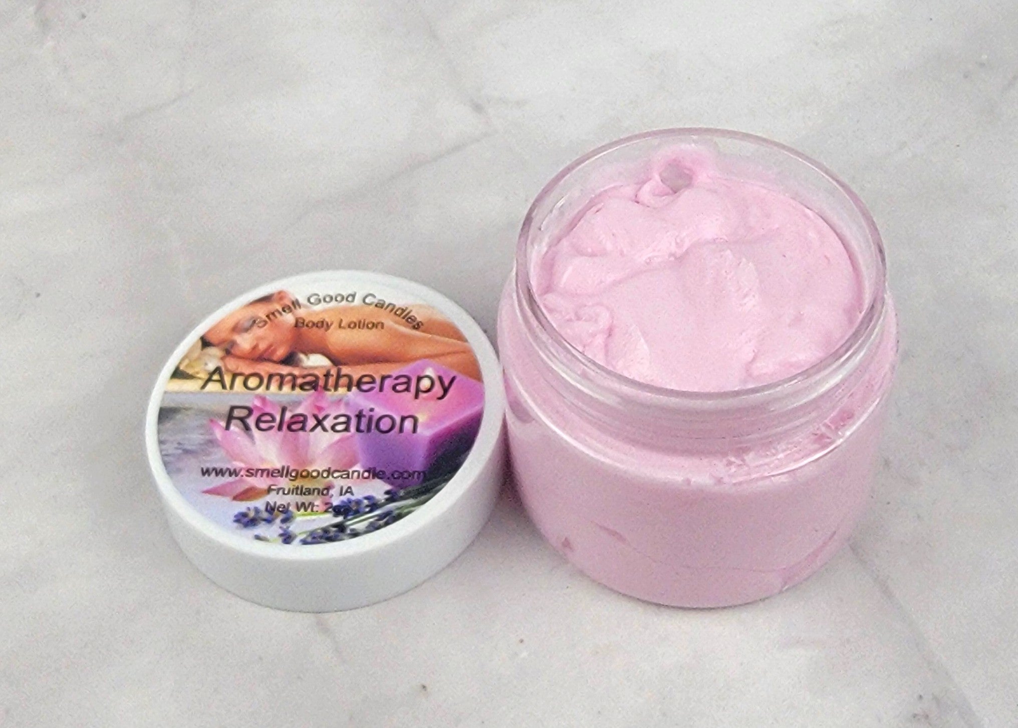 Aromatherapy Relaxation Whipped Body Lotion 2oz – Soothing Hydration