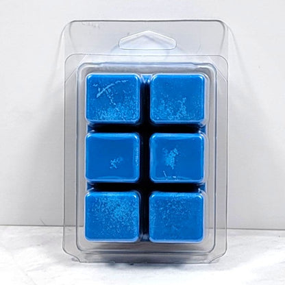 Blueberry pumpkin patch wax melt cubes tray view
