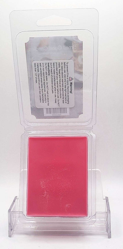 Handmade Bourbon and Cherries Soy Wax Melt with warm, rich fragrance