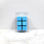 Hand-poured tropical wax melt with pineapple, coconut, and melon notes