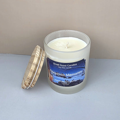 Cinnamon clove vanilla scented Christmas candle