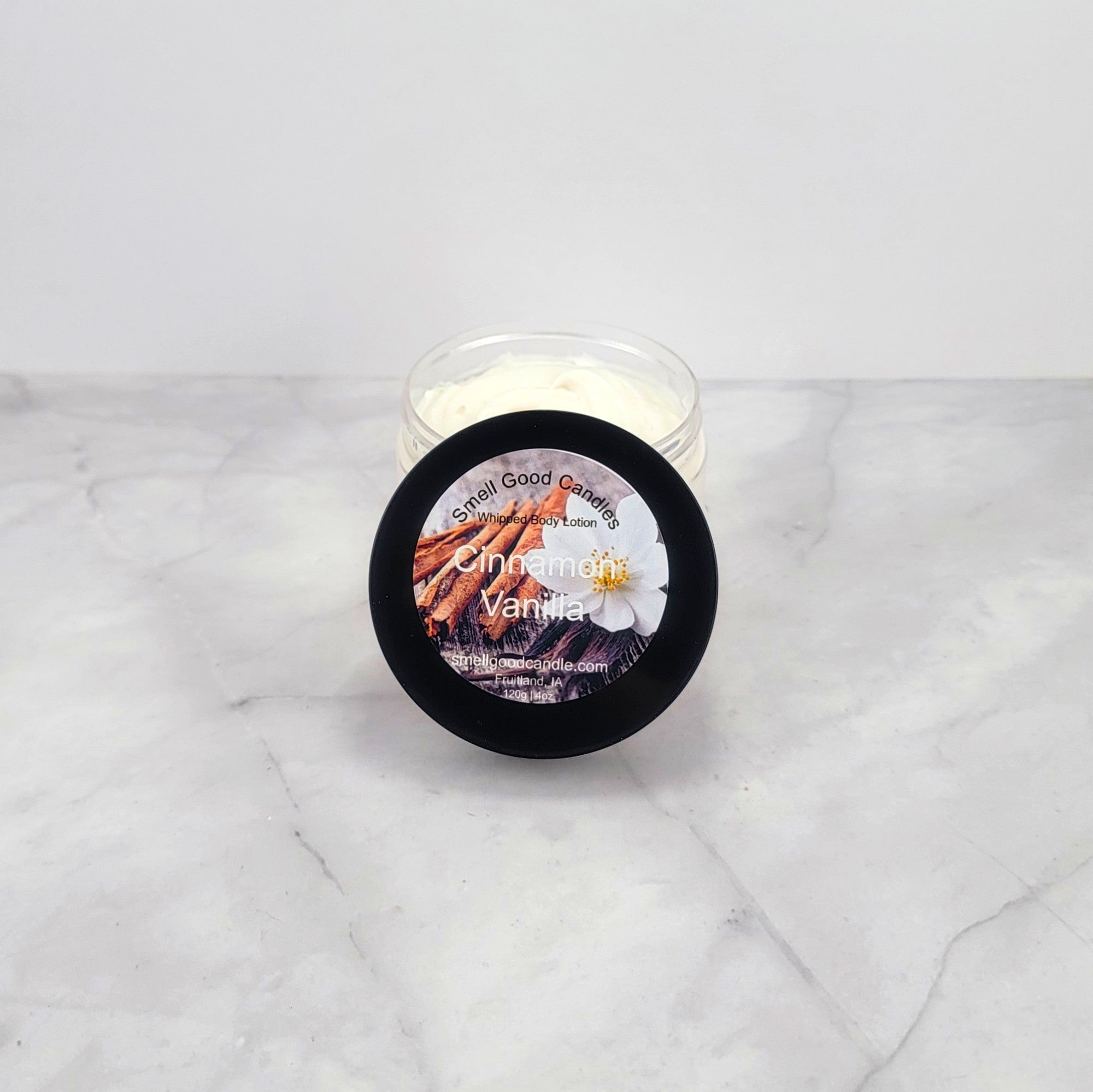 Cinnamon Vanilla Whipped Body Lotion bottle