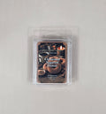 Wax melt package labeled 'Cinnamon Sugared Donut' on a gray background