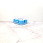 Summer wax melt evoking coastal waters and fresh florals