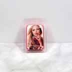 Glamorous Diva wax melt warming in an elegant, modern setting