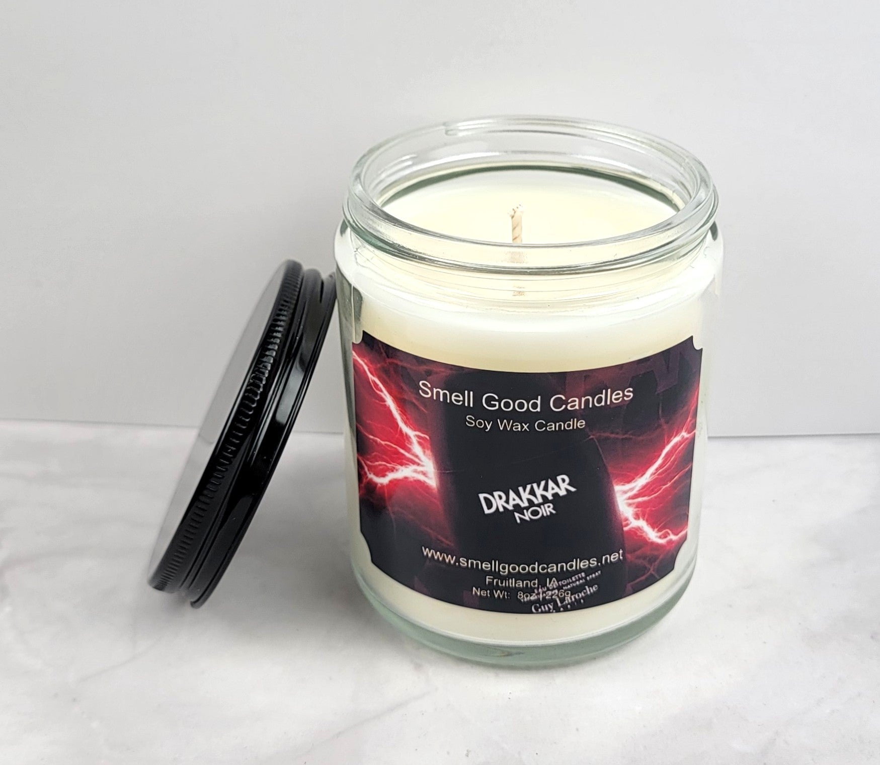 Drakkar Noir 8oz Jar Scented Soy Wax Candle