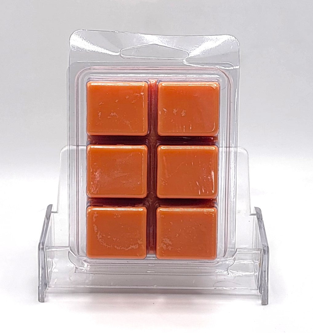 Cozy fall farmhouse-inspired wax melt with fir and cedarwood scent