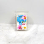 Fresh Linen Soy Wax Melt with white towels