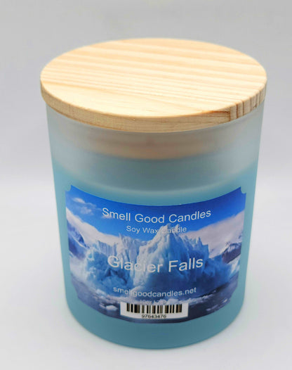 Glacier Falls 10oz Scented Soy Wax Candle
