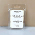 The Executive Suite luxury wax melt by Smell Good Candles, featuring a sophisticated scent profile of Italian Leather, Bergamot, Cedarwood, and Smoked Oud.