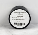 Home For Christmas 4oz Tin Scented Soy Wax Candle