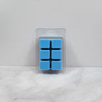 Soy wax melt on soft background with magic-inspired aesthetic