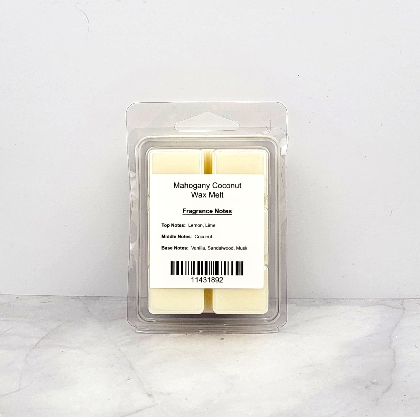 Mahogany Coconut Soy Wax Melt