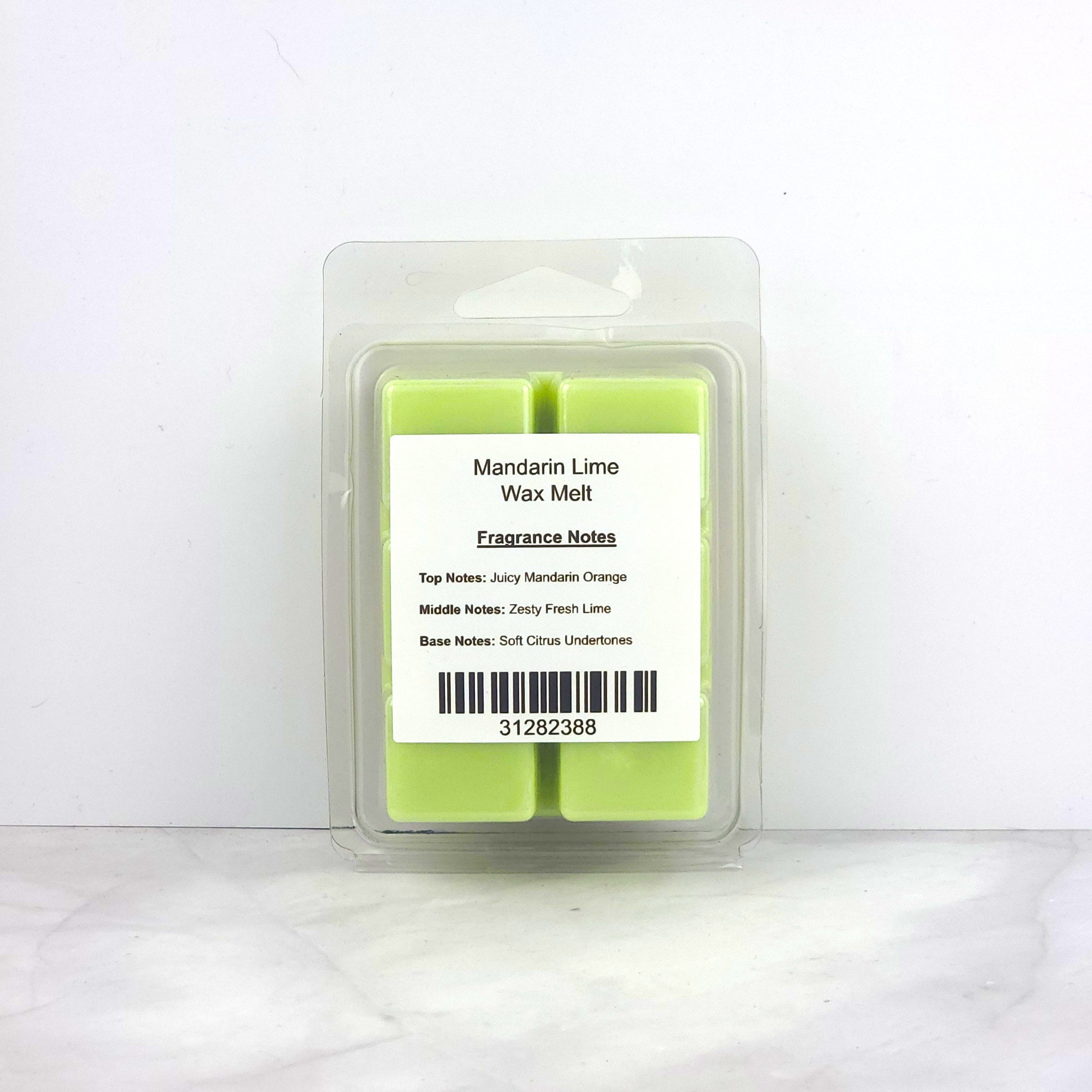 Handcrafted 100% soy wax melt with an energizing citrus fragrance, delivering a clean, long-lasting burn for a refreshing home ambiance.