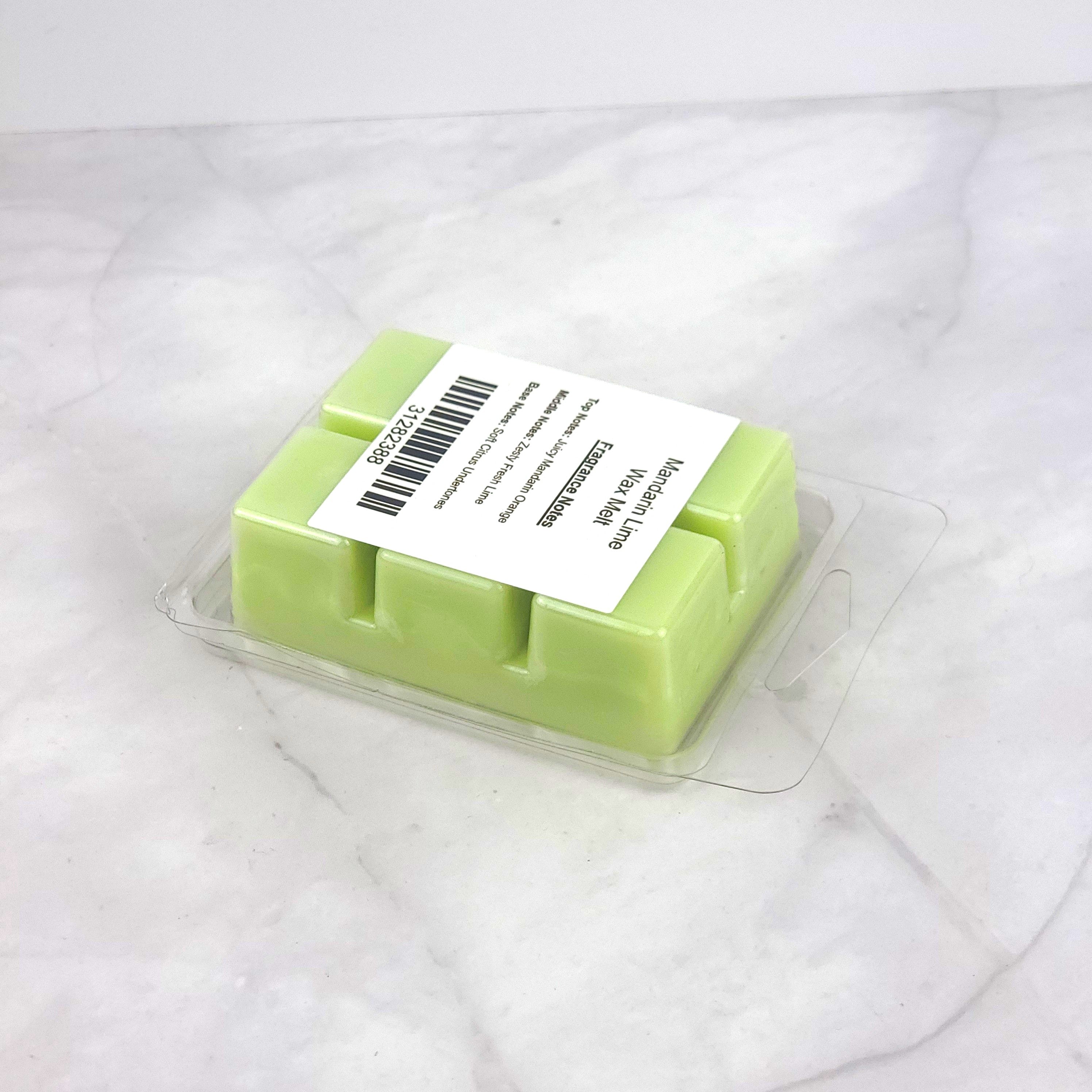 Bath & Body Works-inspired Mandarin Lime Wax Melt with bright mandarin, tart lime, and soft citrus undertones for an uplifting, mood-boosting scent.