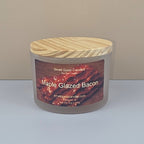 Maple Glazed Bacon soy candle with smoky maple aroma