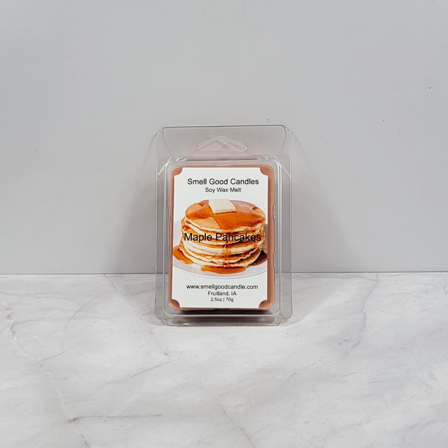 Maple Pancakes soy wax melt with syrup and breakfast vibes