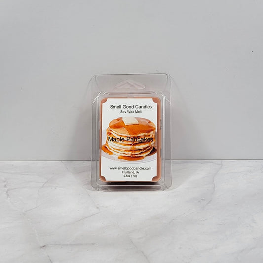 Maple Pancakes soy wax melt with syrup and breakfast vibes