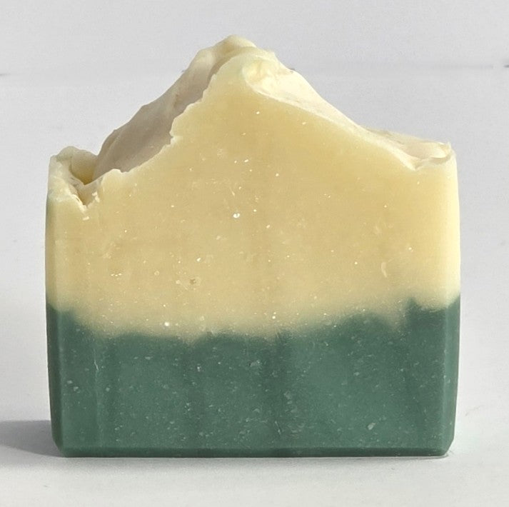 Orchard Sage handcrafted soap bar with apple, sage, pineapple, and coconut water fragrance