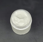 Cooling whipped body lotion for sinus relief and congestion comfort