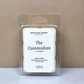 The Commodore luxury masculine wax melts with mahogany and coconut.