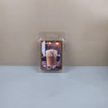 Packaged vanilla chai wax melt on a neutral background