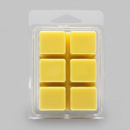 Monkey Farts Soy Wax Melt cubes in hand-poured soy wax clamshell packaging
