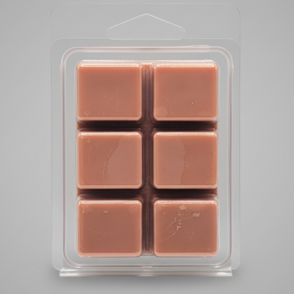 Sandalwood soy wax melt with six cubes, long-lasting scented wax melt for home fragrance