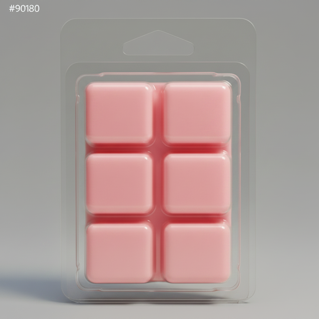 Sweater Weather Soy Wax Melt cubes in hand-poured soy wax clamshell packaging